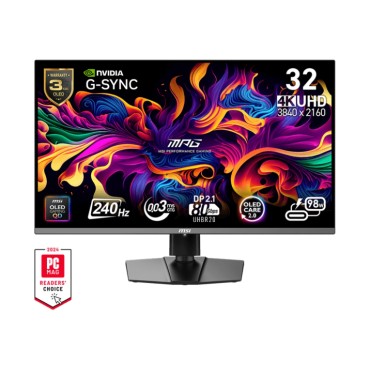 Геймърски монитор MSI MPG 322URX QD-OLED Gaming Monitor
