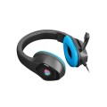 Геймърски слушалки Fury Gaming Headset Phantom Black-Blue