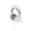 Геймърски слушалки Genesis Headset Neon 613 G2 With Microphone RGB Illumination White