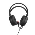 Геймърски слушалки Genesis Headset Neon 614 With Microphone RGB Illumination Black USB