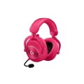 Геймърски слушалки Logitech Headset - PRO X 2 LIGHTSPEED Wireless Gaming Headset - MAGENTA - 2.4GHZ - N/A - EMEA28-935