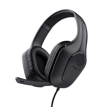 Геймърски слушалки TRUST GXT415 Zirox Headset Black