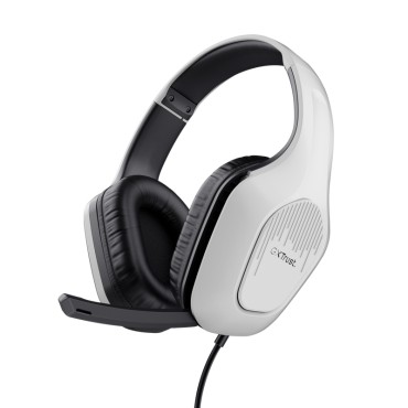 Геймърски слушалки TRUST GXT415 Zirox Headset White