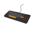 Геймърска клавиатура Genesis Gaming Keyboard Thor 230 TKL Anchor Gray Negative US RGB Mechanical Outemu Red