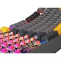 Геймърска клавиатура Genesis Gaming Keyboard Thor 230 TKL Anchor Gray Negative US RGB Mechanical Outemu Red
