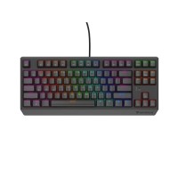 Геймърска клавиатура Genesis Gaming Keyboard Thor 230 TKL Lite US Rainbow Mechanical Outemu Red Black Hot Swap