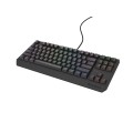 Геймърска клавиатура Genesis Gaming Keyboard Thor 230 TKL Lite US Rainbow Mechanical Outemu Red Black Hot Swap Геймърска клавиатура Genesis Gaming Keyboard Thor 230 TKL Lite US Rainbow Mechanical Outemu Red Black Hot Swap
