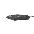 Геймърска клавиатура Genesis Gaming Keyboard Thor 230 TKL Naval Blue Negative US RGB Mechanical Outemu Panda