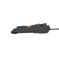 Геймърска клавиатура Genesis Gaming Keyboard Thor 230 TKL Naval Blue Negative US RGB Mechanical Outemu Panda