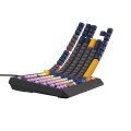 Геймърска клавиатура Genesis Gaming Keyboard Thor 230 TKL Naval Blue Negative US RGB Mechanical Outemu Panda