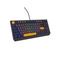 Геймърска клавиатура Genesis Gaming Keyboard Thor 230 TKL Naval Blue Negative US RGB Mechanical Outemu Panda