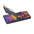 Геймърска клавиатура Genesis Gaming Keyboard Thor 230 TKL Naval Blue Negative US RGB Mechanical Outemu Panda