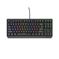 Геймърска клавиатура Genesis Gaming Keyboard Thor 230 TKL US RGB Mechanical Outemu Brown Black Hot Swap