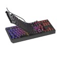 Геймърска клавиатура Genesis Gaming Keyboard Thor 230 TKL US RGB Mechanical Outemu Brown Black Hot Swap