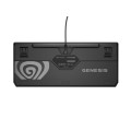 Геймърска клавиатура Genesis Gaming Keyboard Thor 230 TKL US RGB Mechanical Outemu Brown Black Hot Swap