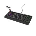 Геймърска клавиатура Genesis Gaming Keyboard Thor 230 TKL US RGB Mechanical Outemu Red Black Hot Swap