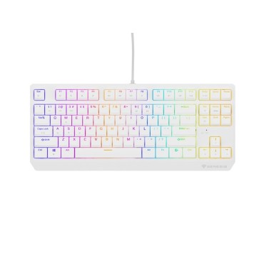 Геймърска клавиатура Genesis Gaming Keyboard Thor 230 TKL US RGB Mechanical Outemu Red White Hot Swap
