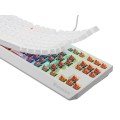 Геймърска клавиатура Genesis Gaming Keyboard Thor 230 TKL US RGB Mechanical Outemu Red White Hot Swap