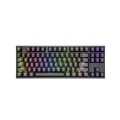 Геймърска клавиатура Genesis Gaming Keyboard Thor 404 TKL Black RGB Backlight US Layout Brown Switch