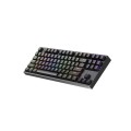 Геймърска клавиатура Genesis Gaming Keyboard Thor 404 TKL Black RGB Backlight US Layout Yellow Switch