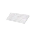 Геймърска клавиатура Genesis Gaming Keyboard Thor 404 TKL White RGB Backlight US Layout Brown Switch