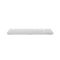 Геймърска клавиатура Genesis Gaming Keyboard Thor 404 TKL White RGB Backlight US Layout Yellow Switch