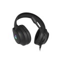 Геймърски слушалки Genesis Headset Neon 213 With Microphone RGB Illumination Black