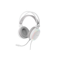 Геймърски слушалки Genesis Headset Neon 613 G2 With Microphone RGB Illumination White