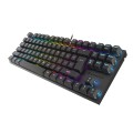 Геймърска клавиатура Genesis Mechanical Gaming Keyboard Thor 303 TKL RGB Backlight Red Switch US Layout Black