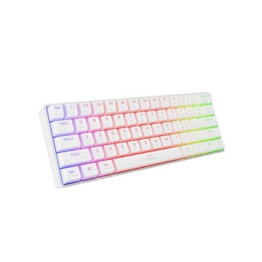 Геймърска клавиатура Genesis Mechanical Gaming Keyboard Thor 660 G2 Wireless RGB Backlight WHITE GATERON BROWN