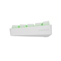 Геймърска клавиатура Genesis Mechanical Gaming Keyboard Thor 660 G2 Wireless RGB Backlight WHITE GATERON BROWN