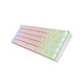 Геймърска клавиатура Genesis Mechanical Gaming Keyboard Thor 660 G2 Wireless RGB Backlight WHITE GATERON RED