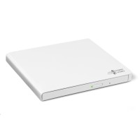 Оптично устройство, Hitachi-LG GP57EW40 Ultra Slim External DVD-RW, Super Multi, Double Layer, TV connectivity, White