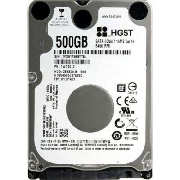Hitachi Travelstar Z5K500.B 500GB 5400rpm SATA-6GBPS 16MB Buffer 2.5