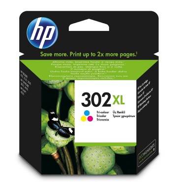 Консуматив HP 302XL High Yield Tri-color Original Ink Cartridge Консуматив HP 302XL High Yield Tri-color Original Ink Cartridge