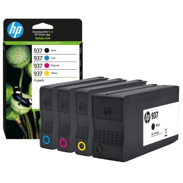Консуматив HP 937 CMYK Ink Cartridge 4-Pack Консуматив HP 937 CMYK Ink Cartridge 4-Pack