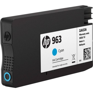 Консуматив HP 963 Cyan Original Ink Cartridge Консуматив HP 963 Cyan Original Ink Cartridge
