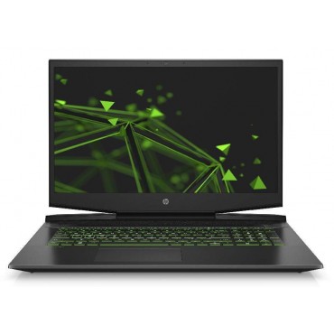 Лаптоп HP Pavilion 17-cd0016nu Black with Acid green
