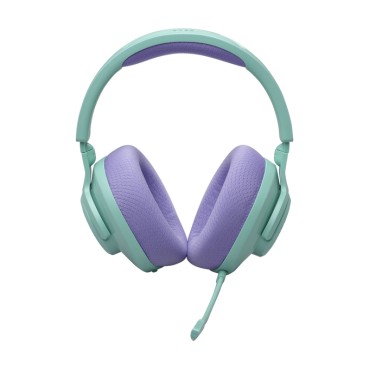 Геймърски слушалки JBL QUANTUM 360 CYN Wireless over-ear gaming headset with surround sound and detachable mic