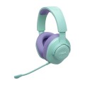 Геймърски слушалки JBL QUANTUM 360 CYN Wireless over-ear gaming headset with surround sound and detachable mic