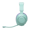 Геймърски слушалки JBL QUANTUM 360 CYN Wireless over-ear gaming headset with surround sound and detachable mic