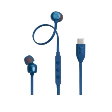 Слушалки JBL T310C BLU USB-C In-ear headphones Слушалки JBL T310C BLU USB-C In-ear headphones