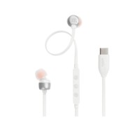 Слушалки JBL T310C WHT USB-C In-ear headphones