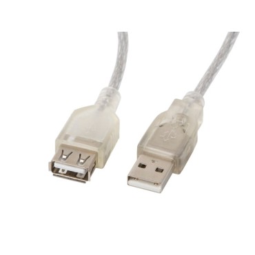 Кабел/преходник Lanberg extension cable USB 2.0 AM-AF