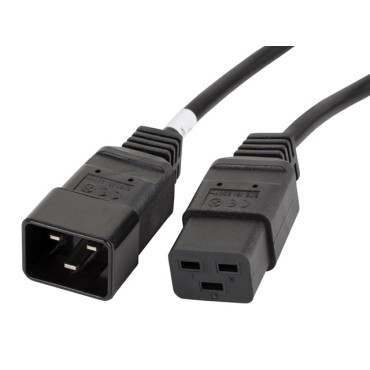 Кабел/преходник Lanberg EXTESION CABLE IEC 320 C19 / C20 1.8m VDE