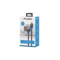 Кабел/преходник Lanberg HDMI M/M V2.0 cable 1m 4K CU box