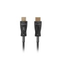 Кабел/преходник Lanberg HDMI M/M v2.1 cable 10m optical black aoc Кабел/преходник Lanberg HDMI M/M v2.1 cable 10m optical black aoc