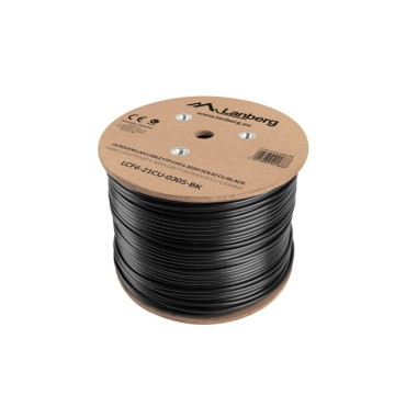 Кабел/преходник Lanberg LAN cable FTP Cat.6 305m Outdoor Solid CU Fluke Passed Кабел/преходник Lanberg LAN cable FTP Cat.6 305m Outdoor Solid CU Fluke Passed