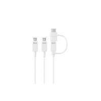 Кабел/преходник Samsung Cable Multi Charching 3 Micro USB Plugs / 1 USB Type-C to Micro USB to USB 2.0