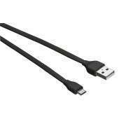 Кабел/преходник TRUST Flat Micro-USB Cable 1m - black